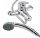 Wall Mounted Bathroom Bathtub Faucet, Hose, Hand Held