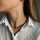 Necklace coral natural stone tourmaline silver