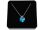 SILVER HEART NECKLACE SWAROVSKI S10