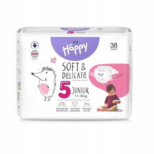 Pampers Diapers Bella Happy 5 Junior 11-18 kg 38 pcs.