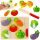  WOODEN CUTTING VEGETABLES 5PCS BOARD KNIFE