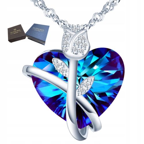  Heart Necklace Silver Gift For Women Wife Daughter Birthday Anniversary