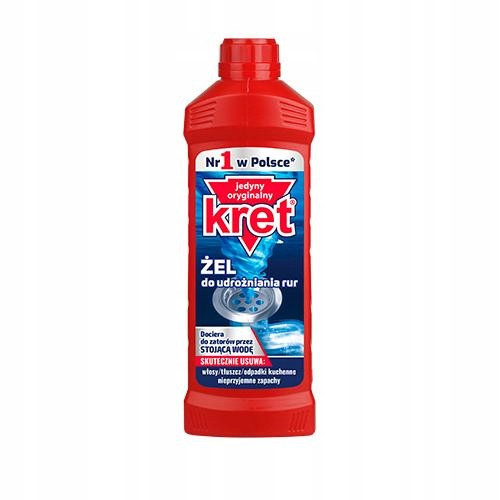  Kret gel for unclogging pipes 0.5l