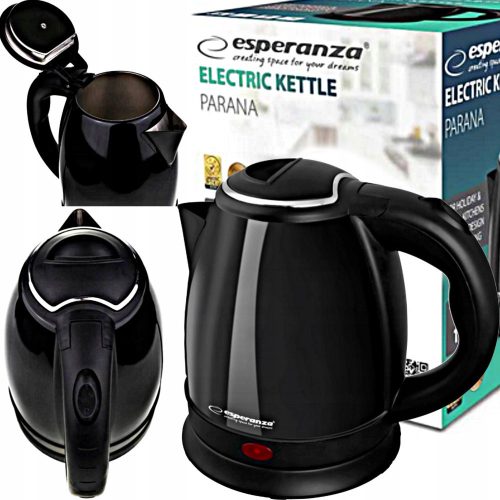  Esperanza Spring 1350 W 1 l Kettle, Silver/Grey