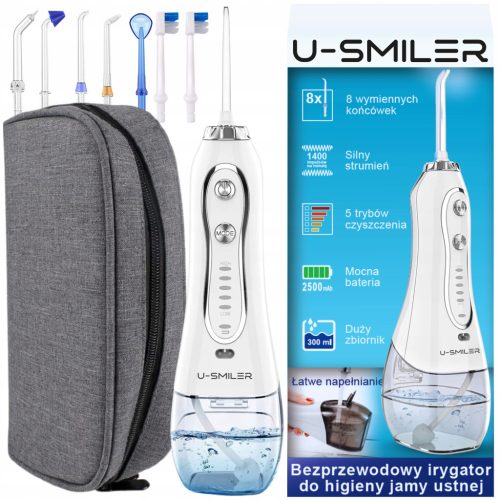 U-Smiler HF-6 cordless irrigator, black