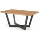  Halmar MASSIVE rectangular extendable table 160 x 90 x 77 cm, natural oak