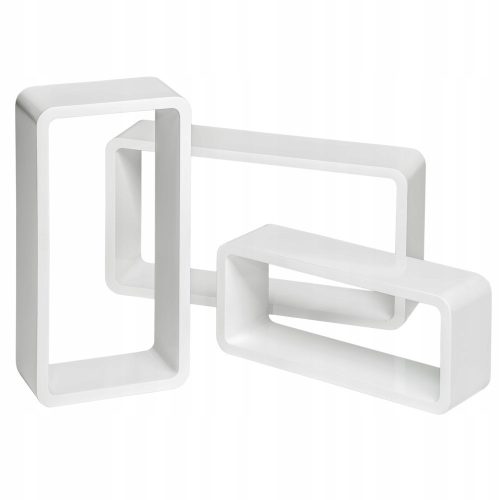  TecTake MDF shelf 24 x 10 cm white