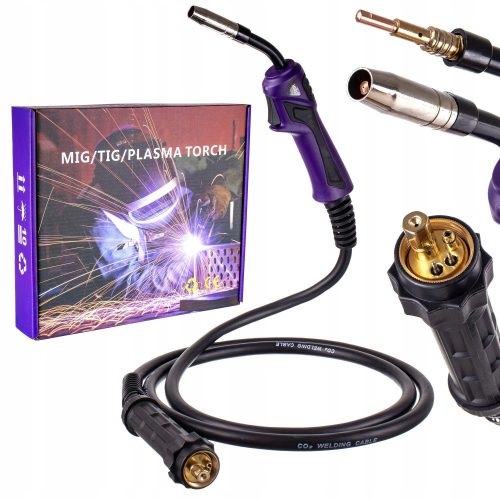 Schweißpistole 4 m MB15 MIG MAG Euroconnector Joint EURO Socket Gun
