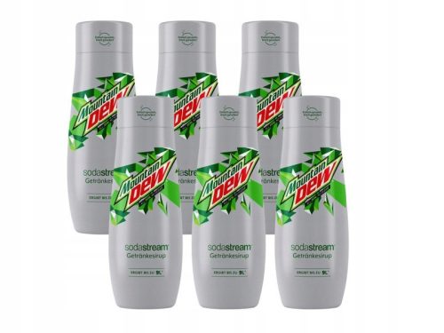  SodaStream Mountain Dew Carbonator-Syrup 201061 440 ml
