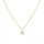  Gold-plated necklace with cubic zirconia ANIA KRUK