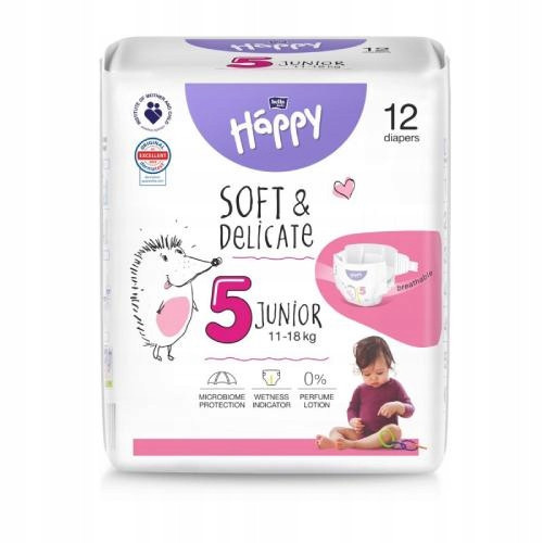  Bella Happy 5 Junior diapers 11-18 kg 12 pcs.