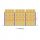 PALLET SHELVES Industrial warehouse pallet rack for 3m 3x1000kg pallets