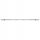  STRAIGHT BAR SCREW CHROME-PLATED STEEL METEOR 150cm/25mm 2 nuts