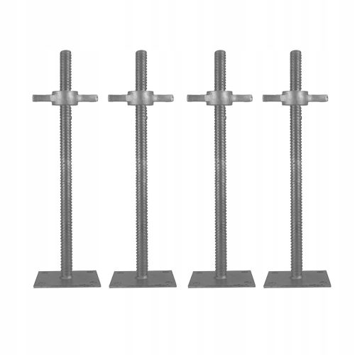 Foot, base of the Warsaw scaffold frame, 4 pieces, small base