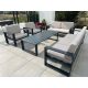 A set of garden and patio furniture Leonhard Garden garden furniture set made of metal, 5 pieces.