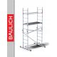 ARTICULATED mobile scaffold made of aluminum, 4 m