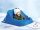  WINTER SLEDGE FOR SMALL CHILDREN WITH BACKREST STRAPS SAFE 1+ 2+