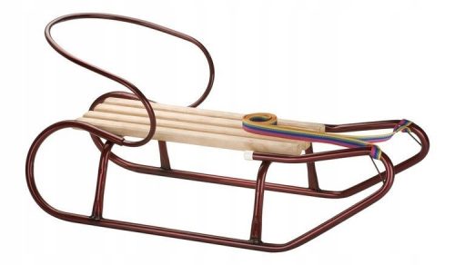  Metal sled with backrest for children DURABLE