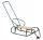  Metal sled for children with backrest and pusher SOLID