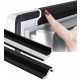 Black window seal Domzpaneli 2.2 x 400 x 2 mm