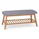  Banquette Halmar 100 x 44 x 30 cm dans les tons gris