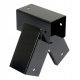 Connector for swing 90x90 - square 90 degrees, black