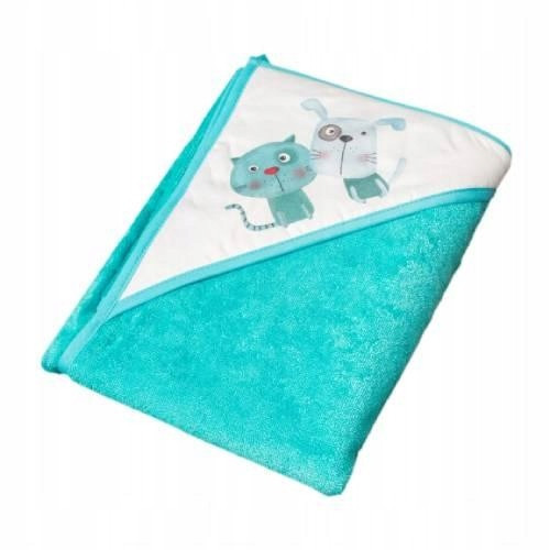  TEGA BABY DOG AND CAT bath cover blue