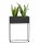 WOODEN FLOWER STAND Palazzo Decor Flower Stand 85 cm made of metal
