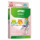  Set of plasters for children with Synoptis Pharma Apteo dressing, owls, 10 pcs.