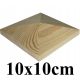  Canopy roof on a 10 cm high wooden post - pyramid