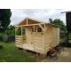 Garden houses and tools Manufaktura Drewna Garden house 300 x 250 cm