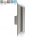 Garden wall lamps, outdoor Eglo garden wall light, grey and silver tones, integrated 7 W LED source