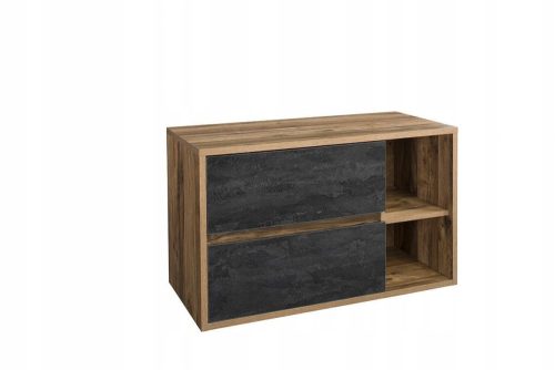  Comad Hampton Concrete 824 Cabinet 100x60x46 cm brown-black