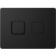 Cersanit ACCENTO SQUARE WC-Plug Nozzle, black