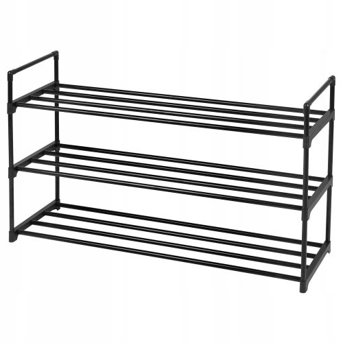  Songmics armoire à chaussures 92 x 53 x 30 cm noir