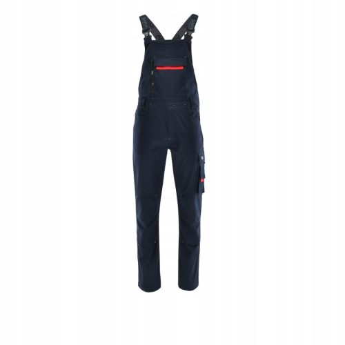 ACTIFLEX Stretch Dungarees Red 52