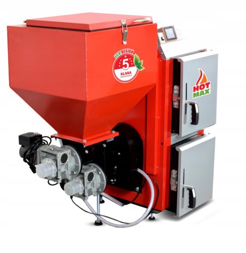 TWOJPIEC.PL Dual-function steel pellet stove, 10 kW