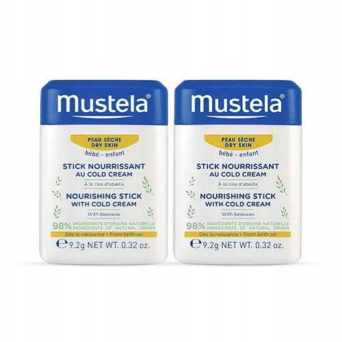  MUSTELA BEBE COLD CREAM HYDRA-STIC PROTECTIVE STICK