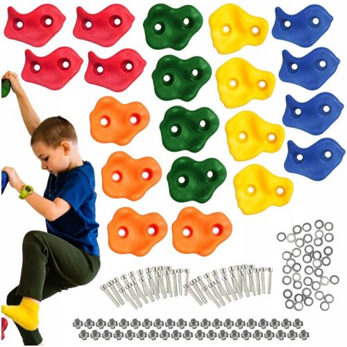 Molde stone climbing holds, 20 pieces