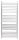Edan water bath radiator 1268 W 630 x 1200 mm white