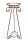  Centurion Flower Stand Metalwork 96 cm Metal