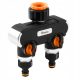 BAND DISTRIBUTOR Garden hoses for water, 2-way with valves irrigation
