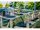 A set of garden and patio furniture Miedziński garden furniture set, wooden, gray garden furniture, 3 pieces.