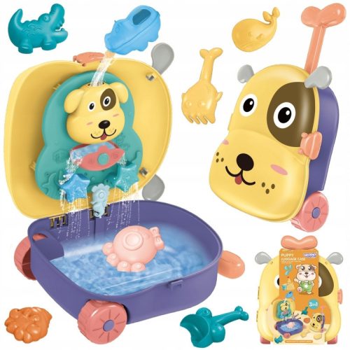 Woopie Sand Set 3in1 Suitcase Dog + Toy