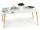  ModernHome Coffee Table Rectangular Living Room Tables 103 x 53 x 42 cm white