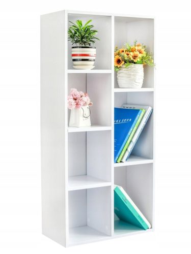  ModernHome Bookcase Shelves 50 x 106 x 24 cm white