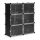  Armoire à chaussures ModernHome 84,5 x 94 x 31,5 cm noir