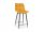  Low stool CHIC H-2 VELVET velvet curry SIGNAL