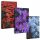 Tableaux au mur PEINTURES SUR TOILE 150 cm **nombreux motifs** PEINTURES POUR LE SALON FLEURS TRIPTIQUE