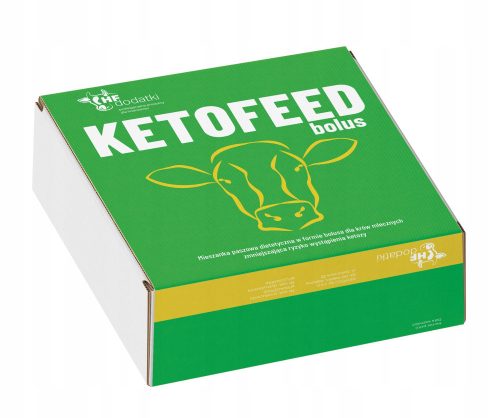 Bolus KETOFEED pour la cétose et la stéatose hépatique chez les bovins x 12